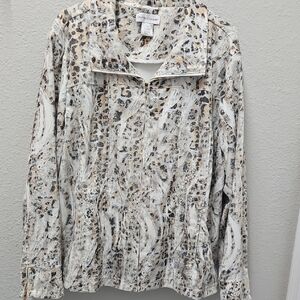 Draper's & Damon's Animal Print Jacket